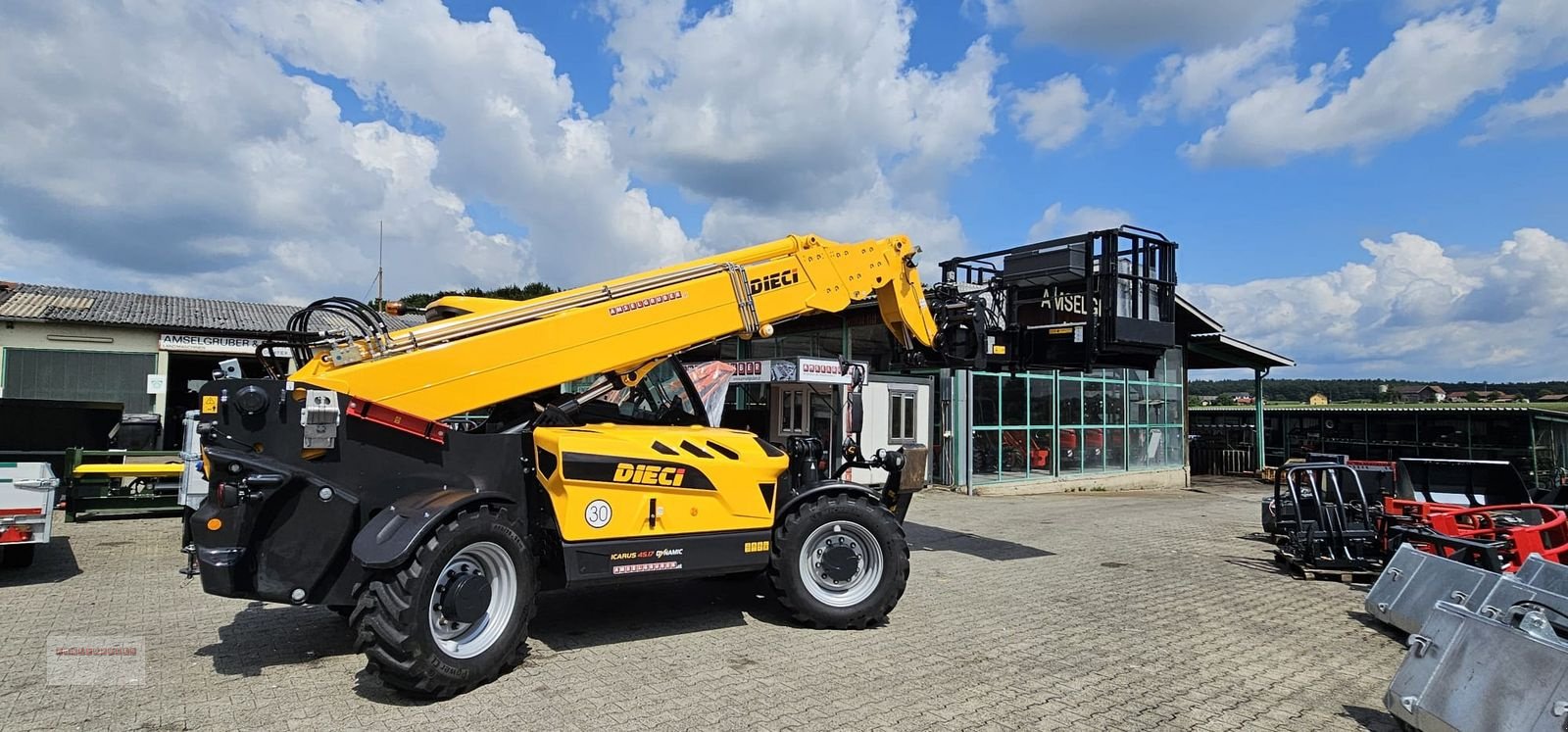 Teleskoplader of the type DIECI Icarus 45.17 Dynamic GD mit Arbeitskorb schwenk+, Gebrauchtmaschine in Tarsdorf (Picture 9)