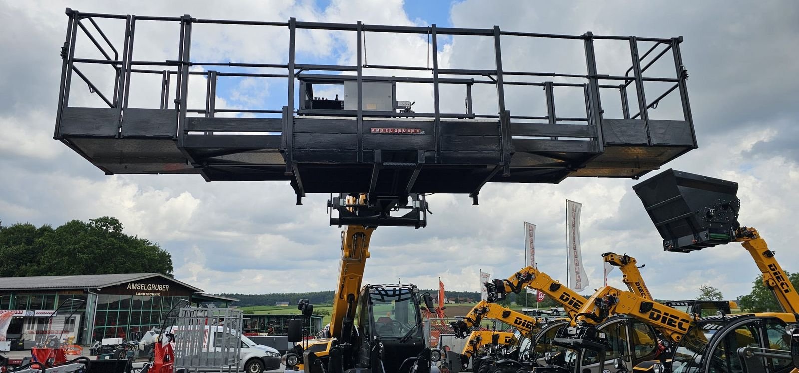 Teleskoplader of the type DIECI Icarus 45.17 Dynamic GD mit Arbeitskorb schwenk+, Gebrauchtmaschine in Tarsdorf (Picture 27)