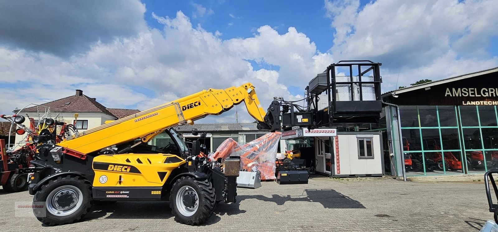 Teleskoplader of the type DIECI Icarus 45.17 Dynamic GD mit Arbeitskorb schwenk+, Gebrauchtmaschine in Tarsdorf (Picture 11)