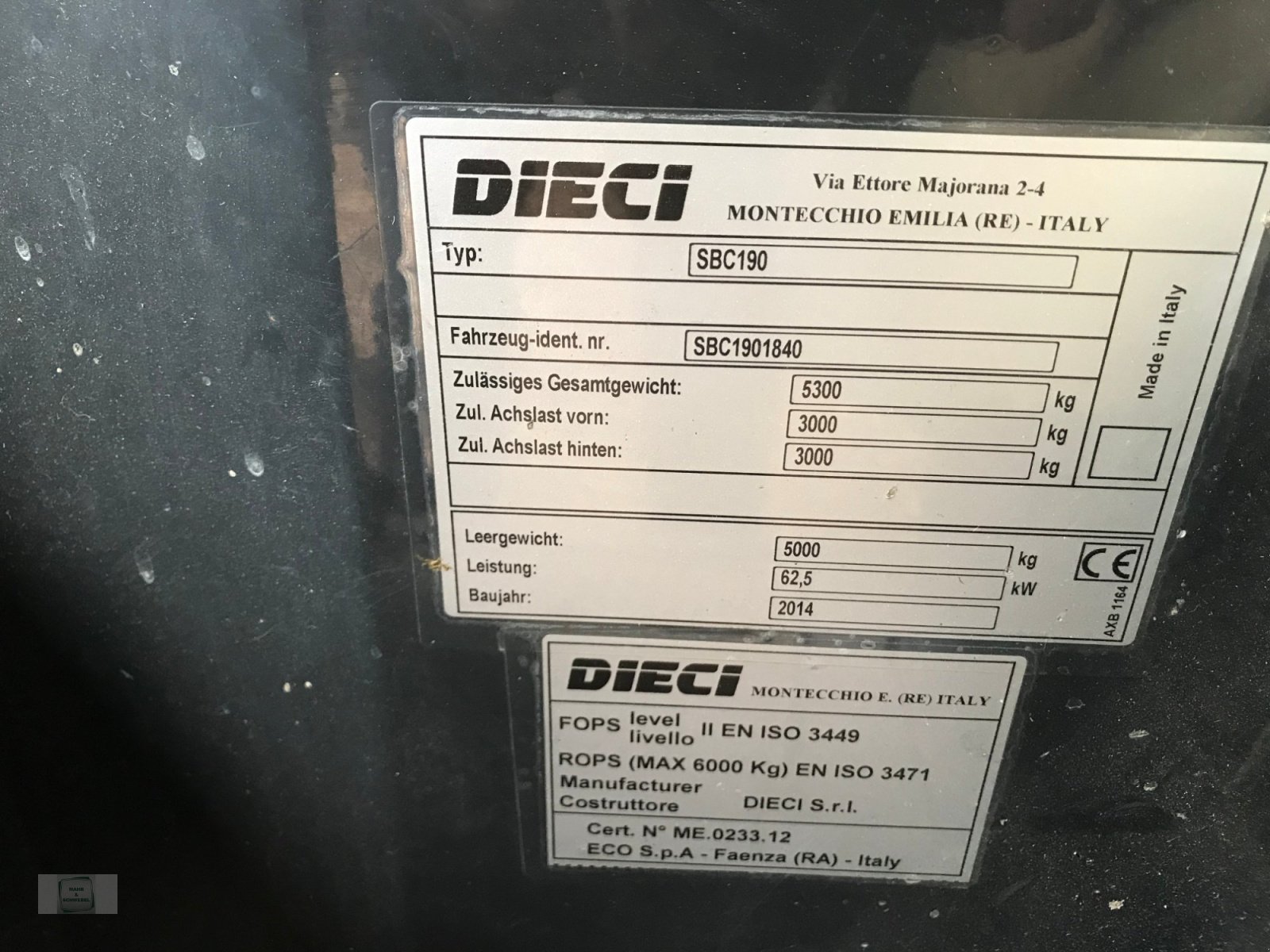 Teleskoplader tip DIECI Mini Agri 25.6, Gebrauchtmaschine in Gross-Bieberau (Poză 17)