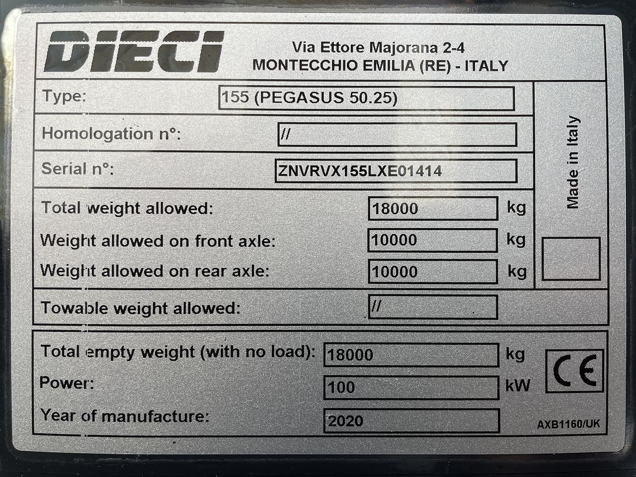 Teleskoplader tipa DIECI Pegasus 50.25, Gebrauchtmaschine u Skive (Slika 16)