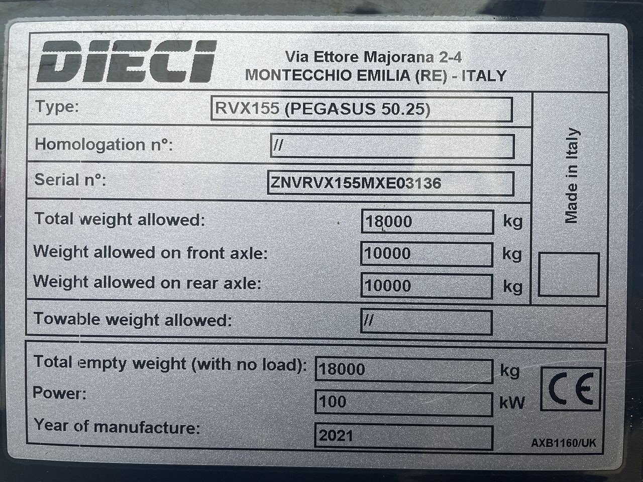 Teleskoplader Türe ait DIECI Pegasus 50.25, Gebrauchtmaschine içinde Skive (resim 15)