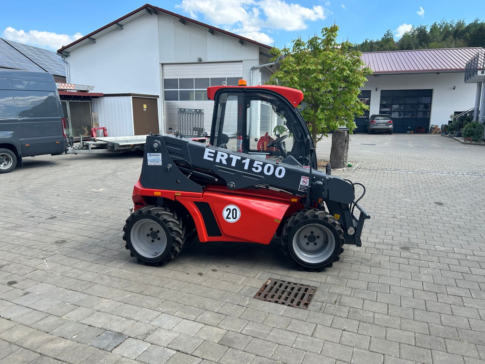 Teleskoplader typu Everun ERT1500, Neumaschine v Rennertshofen (Obrázek 5)