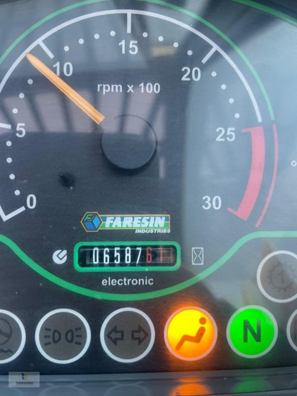 Teleskoplader del tipo Faresin 6.25, Gebrauchtmaschine In Neuhof - Dorfborn (Immagine 7)