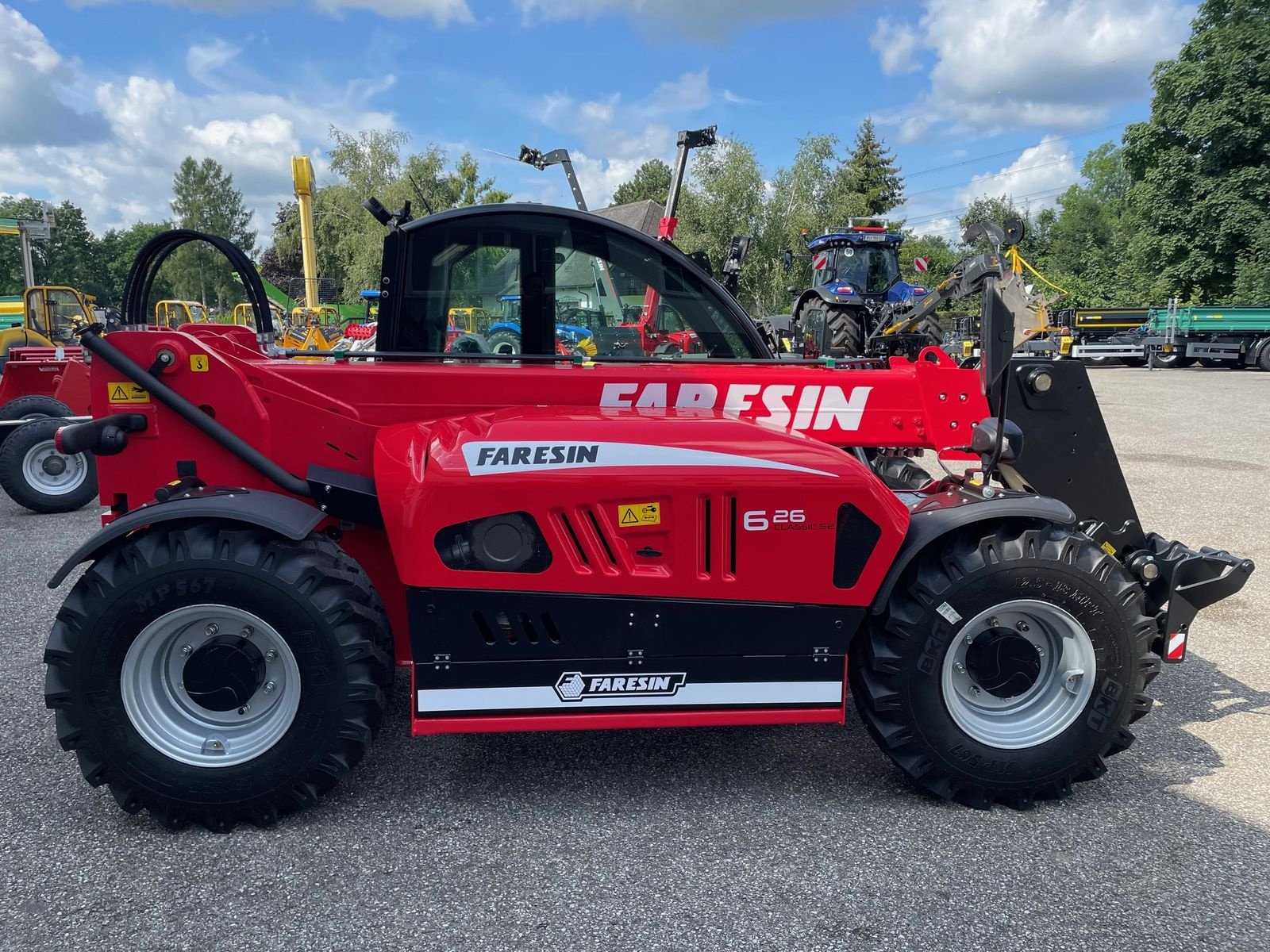 Teleskoplader typu Faresin 6.26 CLASSIC 52 V, Gebrauchtmaschine v Burgkirchen (Obrázek 6)