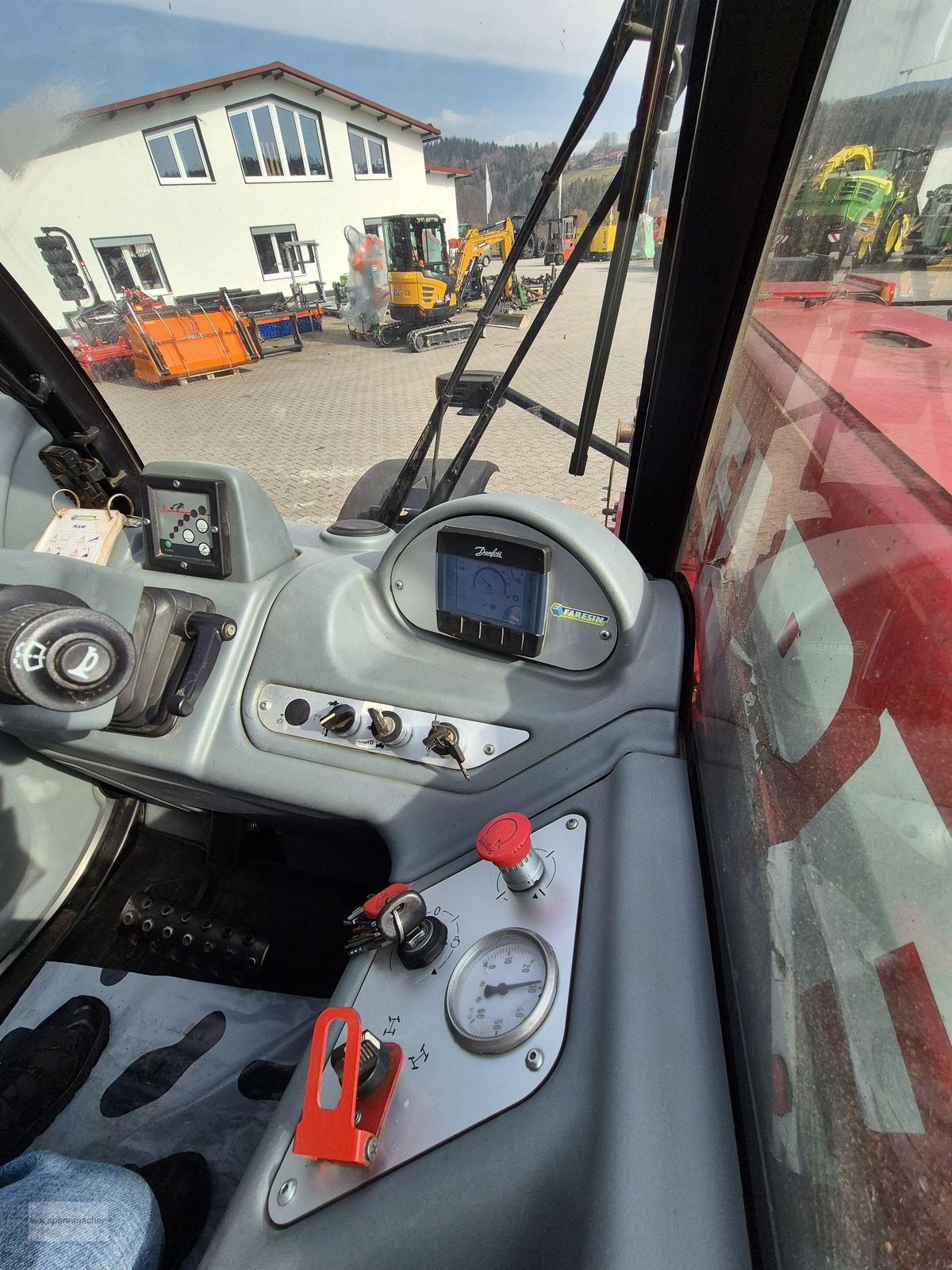 Teleskoplader tip Faresin 8.40, Gebrauchtmaschine in Auerbach (Poză 12)