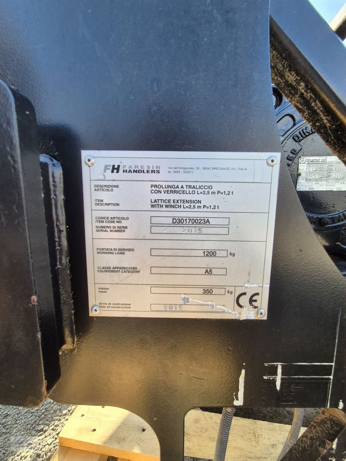 Teleskoplader tip Faresin 8.40, Gebrauchtmaschine in Auerbach (Poză 15)
