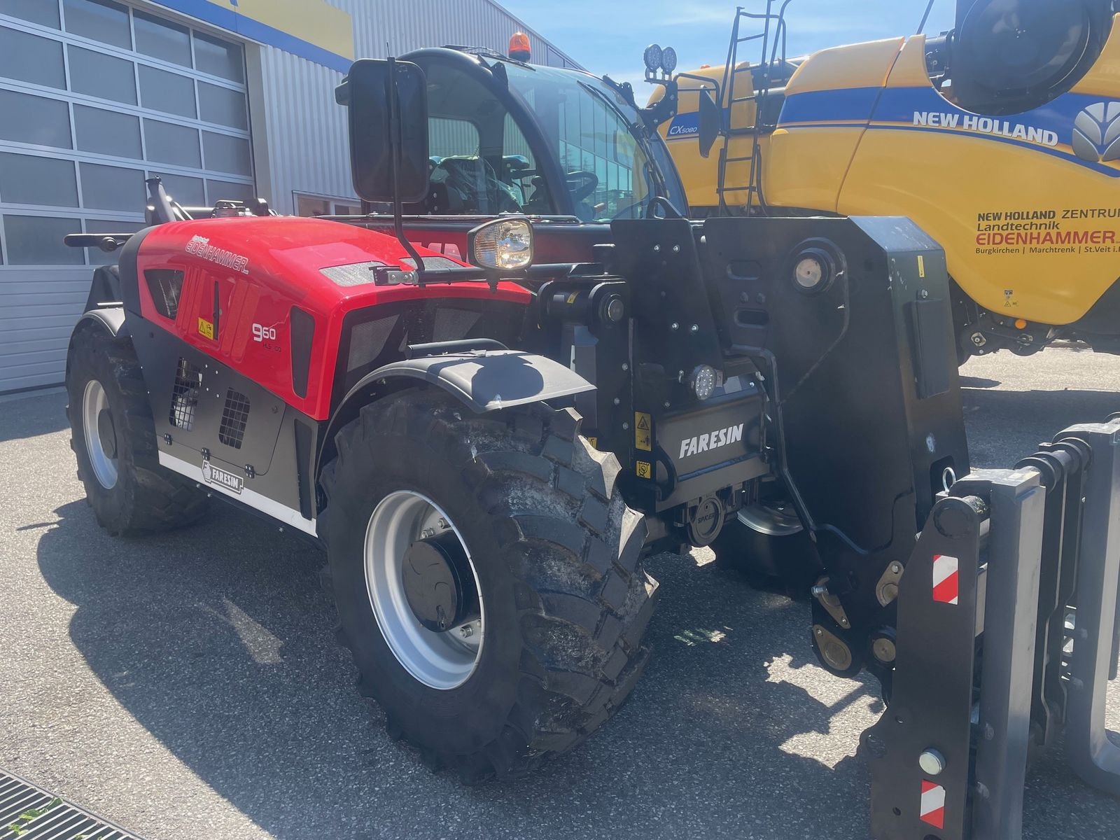 Teleskoplader of the type Faresin 9.60 HLS 100 V VORFÜHRER, Vorführmaschine in Burgkirchen (Picture 4)