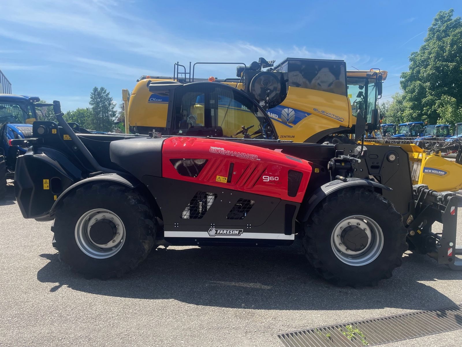 Teleskoplader of the type Faresin 9.60 HLS 100 V VORFÜHRER, Vorführmaschine in Burgkirchen (Picture 5)