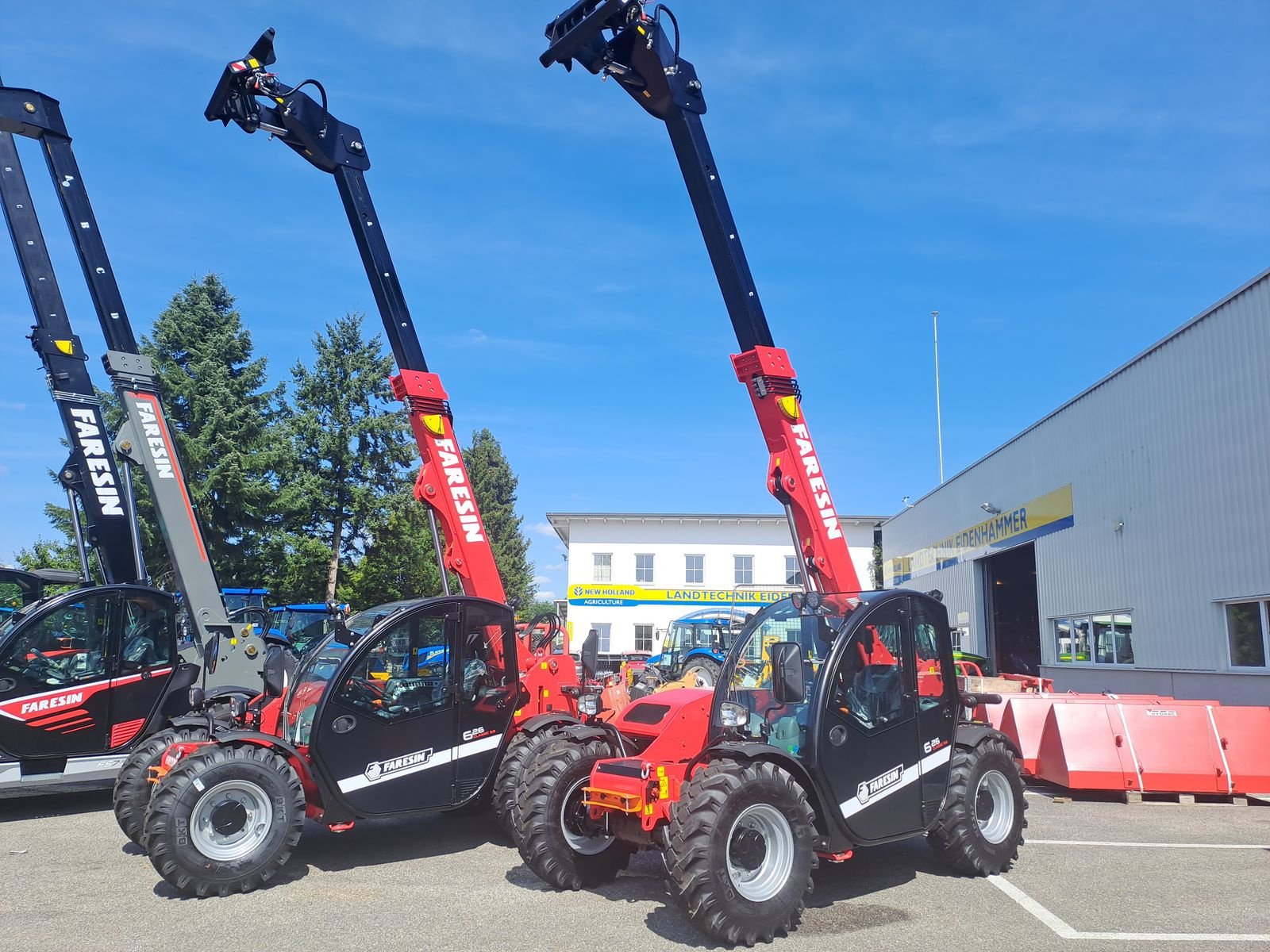 Teleskoplader tip Faresin Faresin Teleskoplader 6.26, Neumaschine in Burgkirchen (Poză 1)