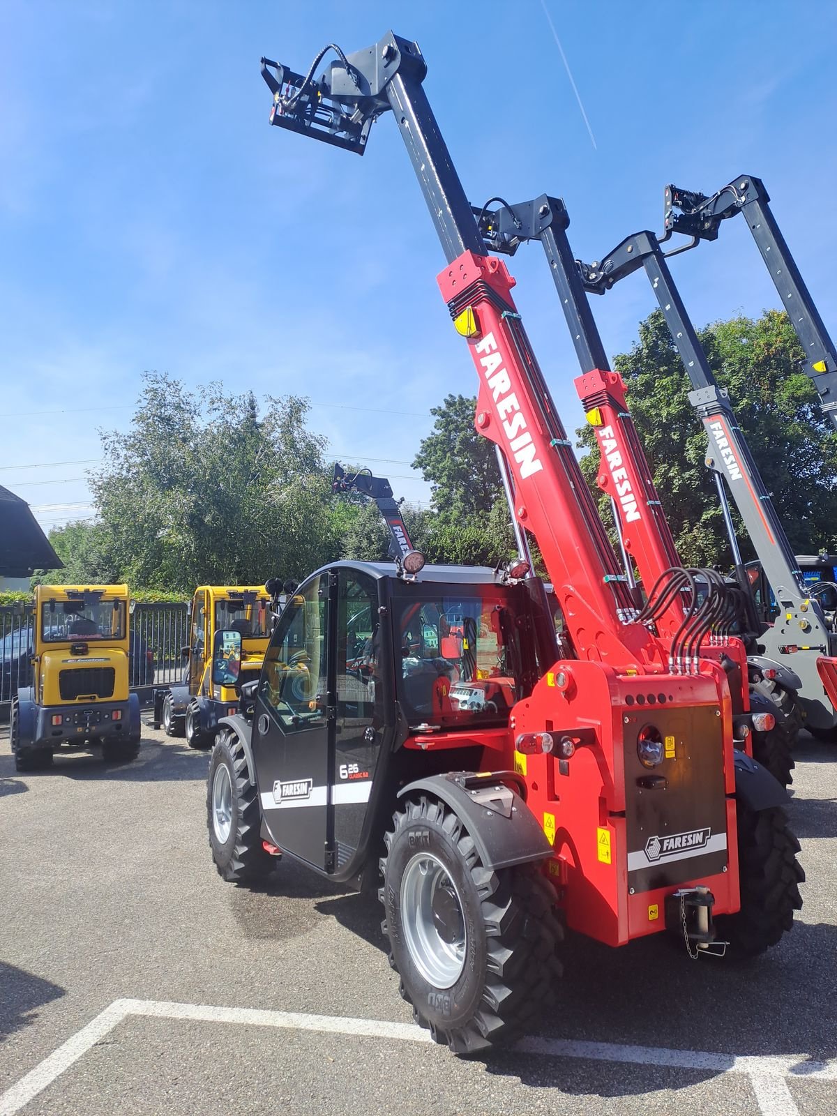 Teleskoplader tip Faresin Faresin Teleskoplader 6.26, Neumaschine in Burgkirchen (Poză 6)