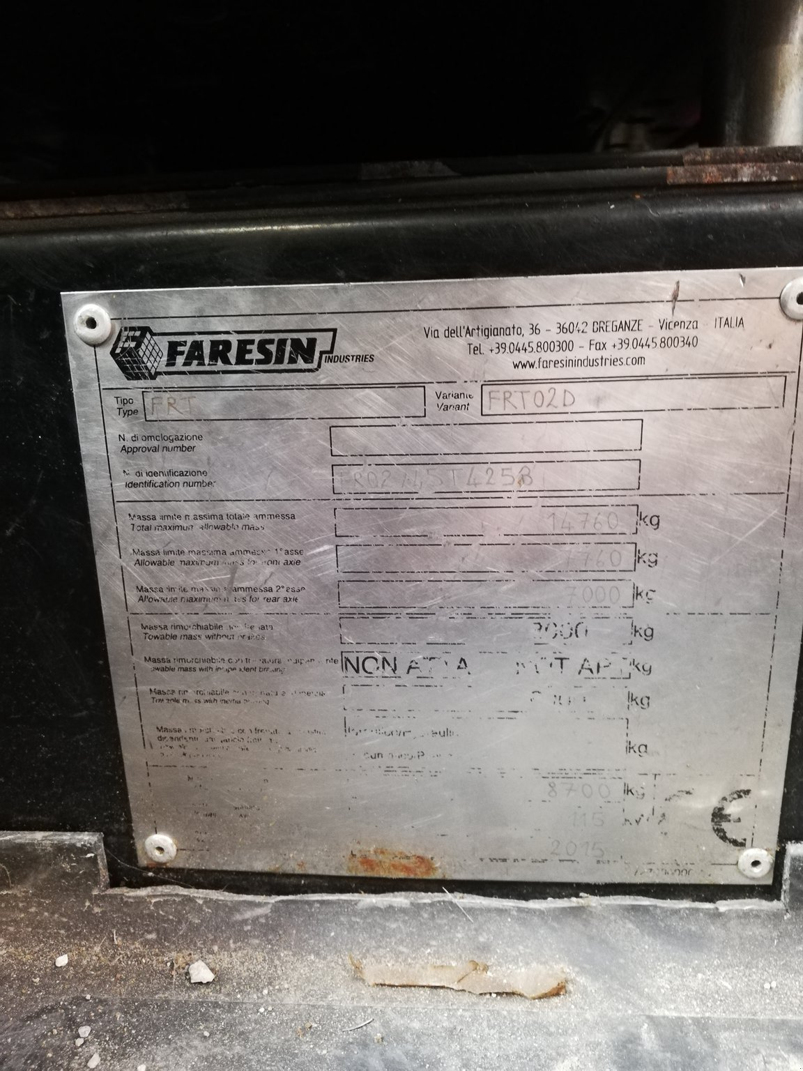 Teleskoplader tip Faresin FH 7.45VPSE TOP, Gebrauchtmaschine in Le Horps (Poză 11)