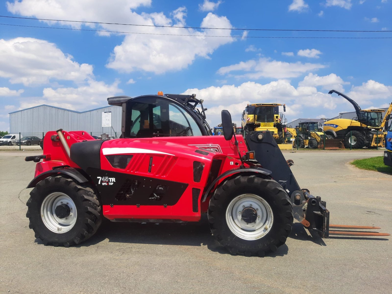 Teleskoplader Türe ait Faresin FH 7.45VPSE TOP, Gebrauchtmaschine içinde Le Horps (resim 3)