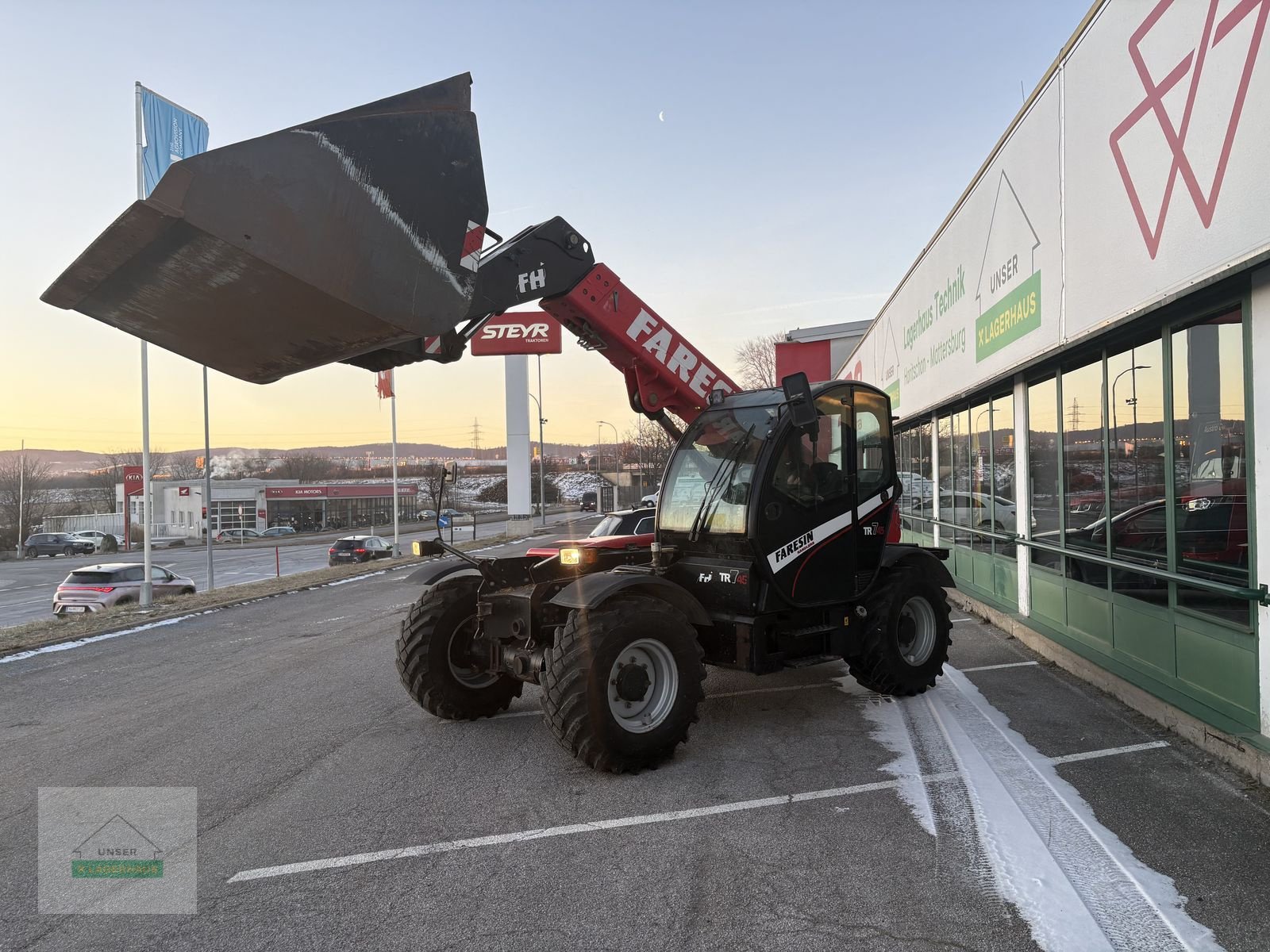 Teleskoplader des Typs Faresin FH.745, Gebrauchtmaschine in Mattersburg (Bild 3)