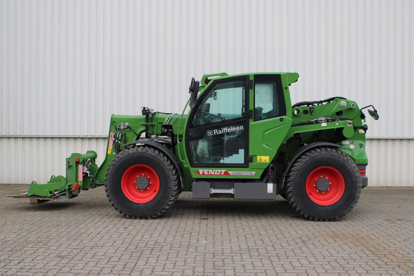 Teleskoplader tip Fendt Cargo T740, Neumaschine in Holle- Grasdorf (Poză 1)