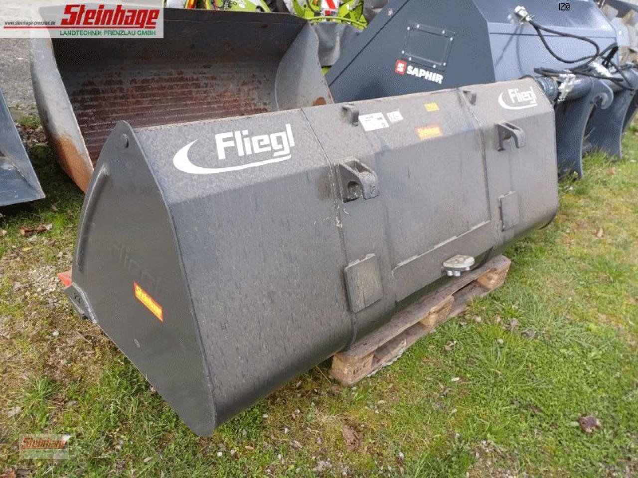 Teleskoplader typu Fliegl Schwergutschaufel, Neumaschine v Rollwitz (Obrázek 3)