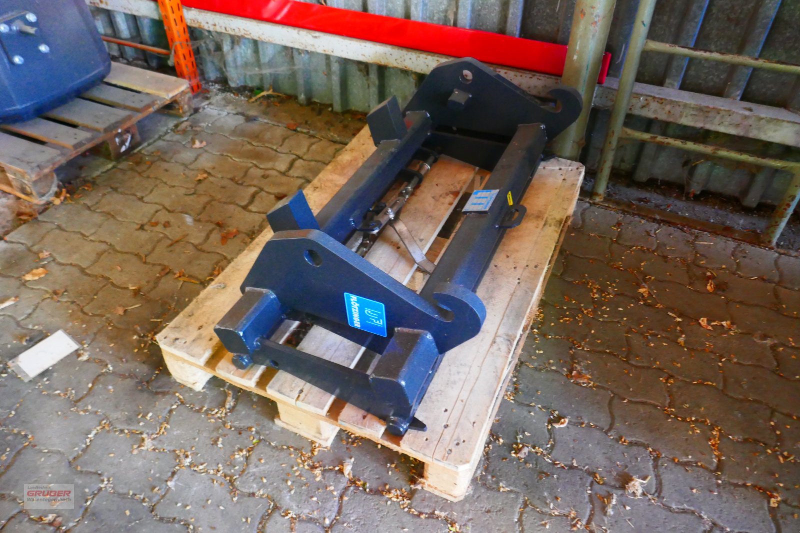 Teleskoplader typu Flötzinger ADR-E Adapter Kramer auf EURO-Aufnahme, Neumaschine v Dorfen (Obrázek 2)