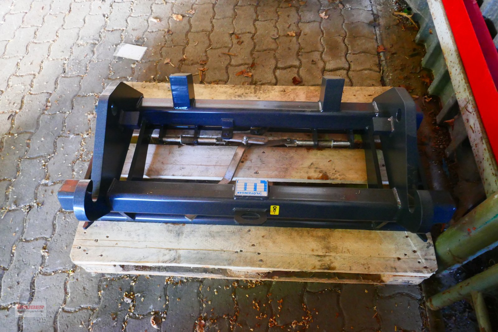 Teleskoplader typu Flötzinger ADR-E Adapter Kramer auf EURO-Aufnahme, Neumaschine v Dorfen (Obrázek 3)