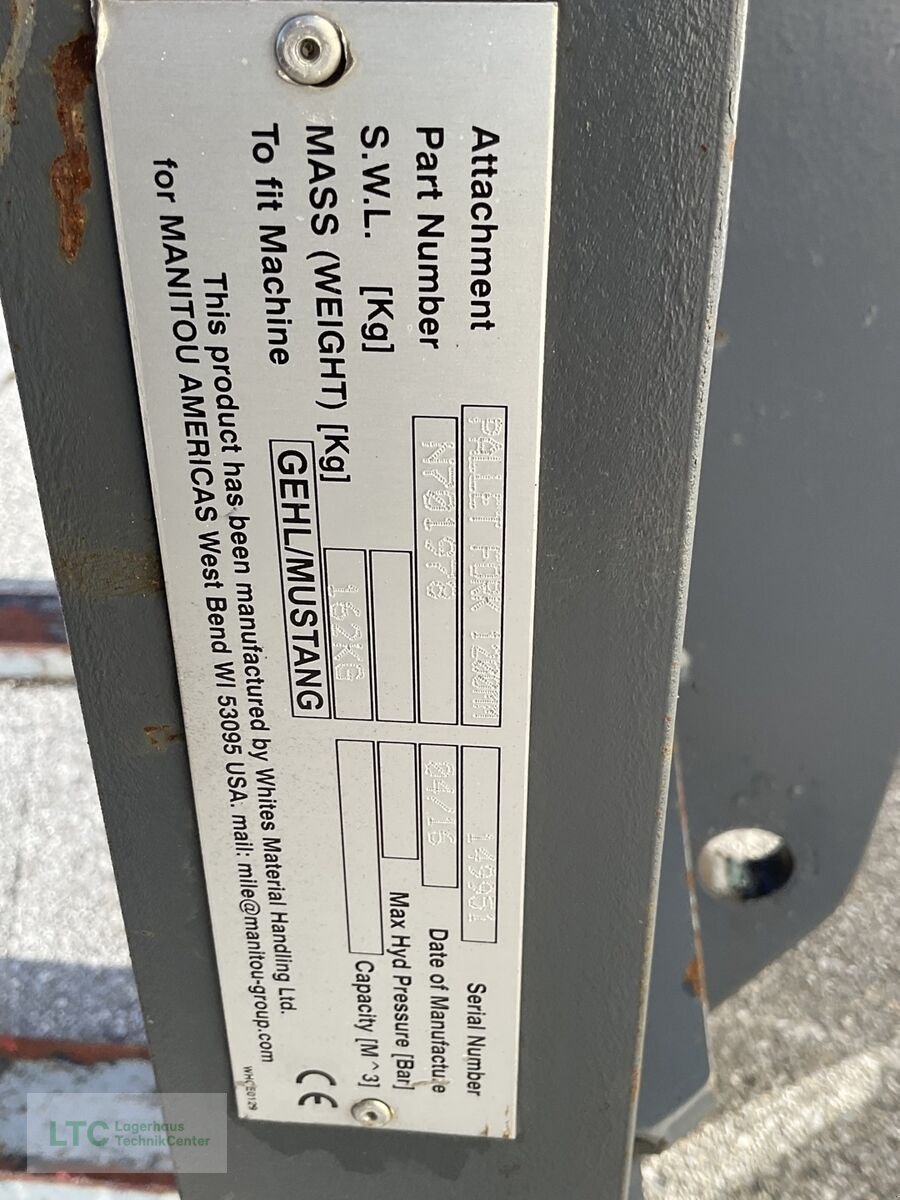 Teleskoplader del tipo Gehl Palettengabel, Gebrauchtmaschine In Kalsdorf (Immagine 10)