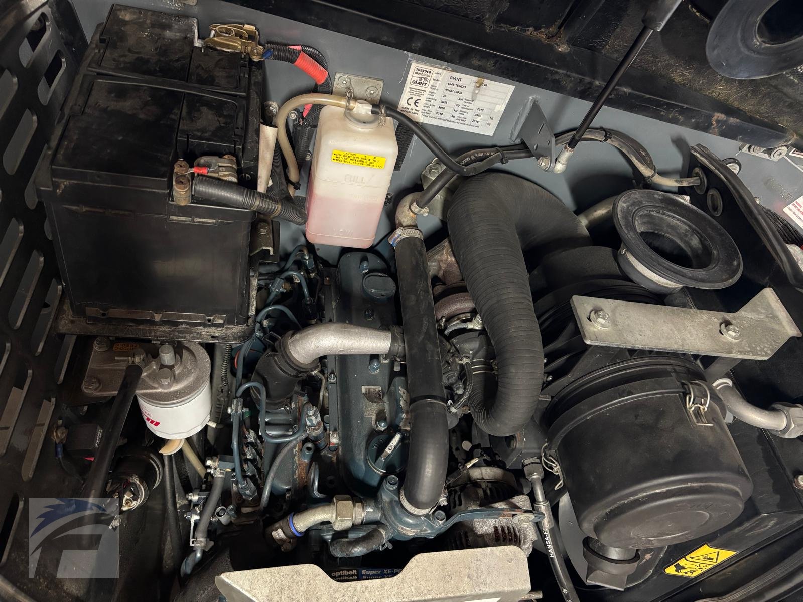 Teleskoplader del tipo GiANT 4548 Tendo, Gebrauchtmaschine en Kiens / Südtirol (Imagen 4)