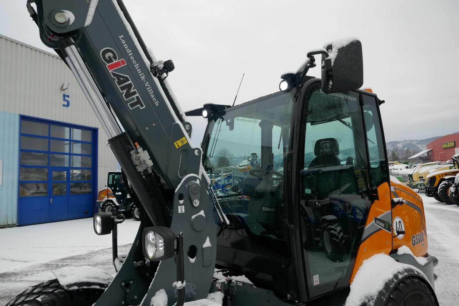 Teleskoplader от тип GiANT G 5000 Tele, Gebrauchtmaschine в Villach (Снимка 13)