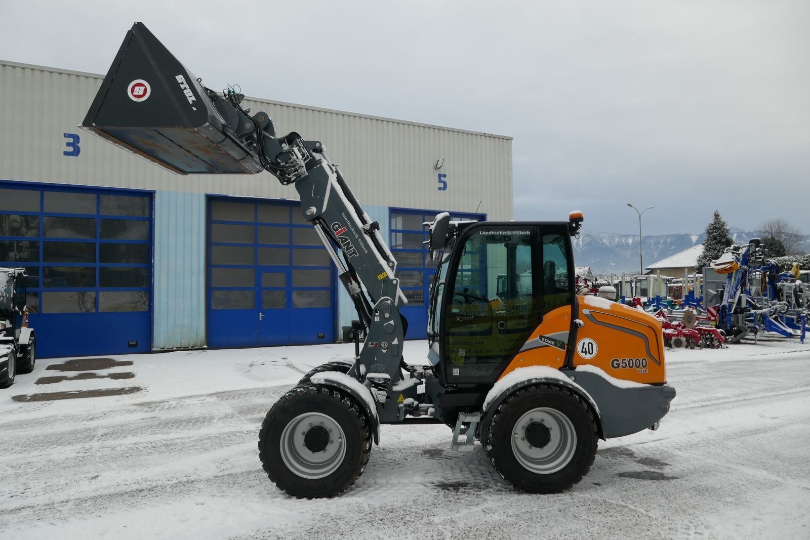 Teleskoplader от тип GiANT G 5000 Tele, Gebrauchtmaschine в Villach (Снимка 1)