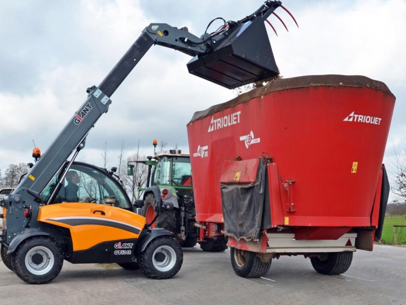 Teleskoplader des Typs GiANT GT5048 Under klargøring!, Gebrauchtmaschine in Gjerlev J. (Bild 1)