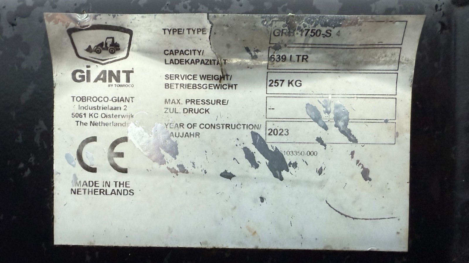 Teleskoplader del tipo GiANT GT5048, Gebrauchtmaschine en Gjerlev J. (Imagen 18)