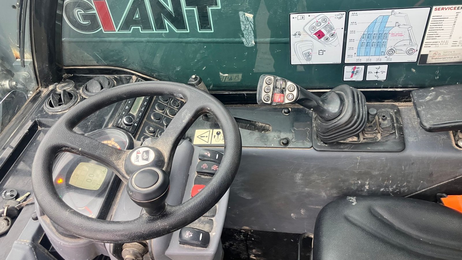 Teleskoplader typu GiANT GT5048, Gebrauchtmaschine v Hurup Thy (Obrázek 13)