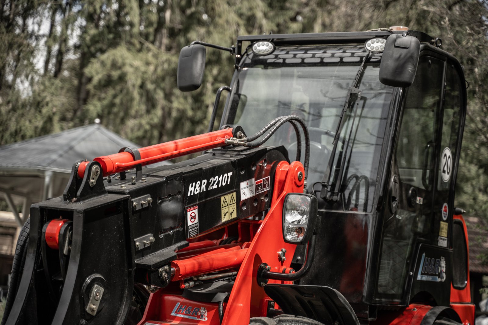 Teleskoplader typu H&R 2210T Teleskoplader, Neumaschine v Falkenberg (Obrázek 17)