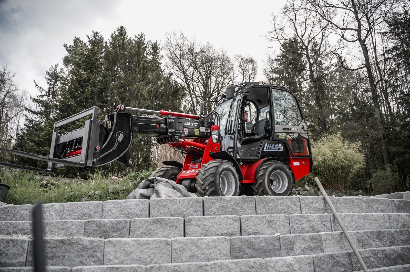 Teleskoplader typu H&R 2210T Teleskoplader, Neumaschine v Falkenberg (Obrázek 24)