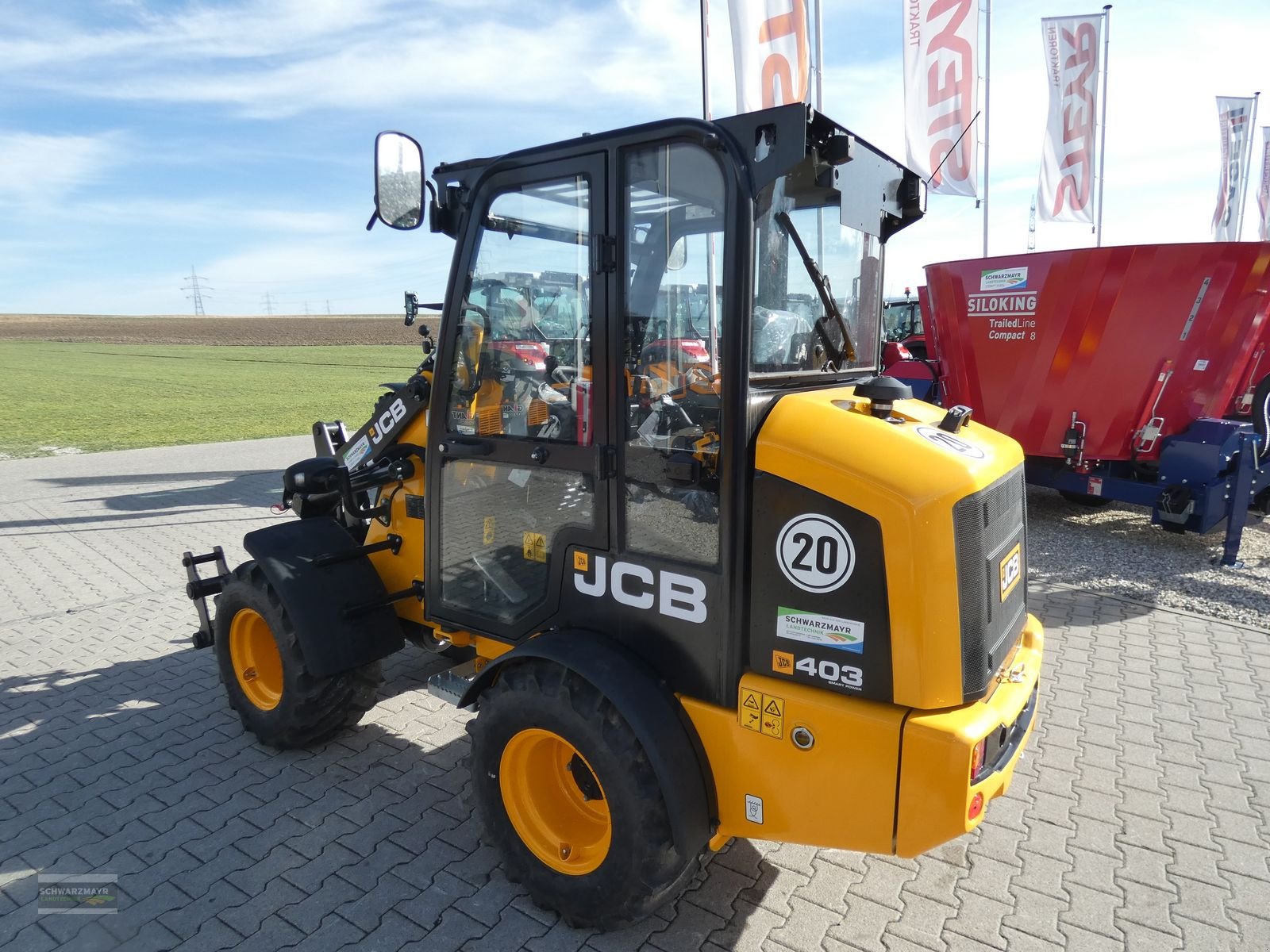 Teleskoplader типа JCB 403 Agri Plus, Neumaschine в Gampern (Фотография 5)