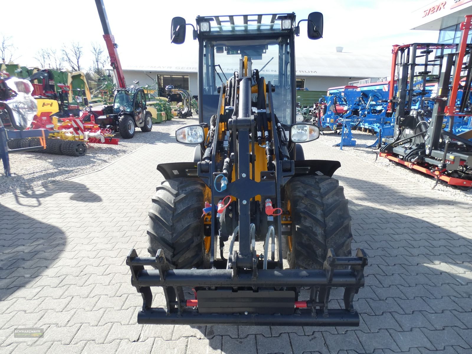 Teleskoplader типа JCB 403 Agri Plus, Neumaschine в Gampern (Фотография 9)