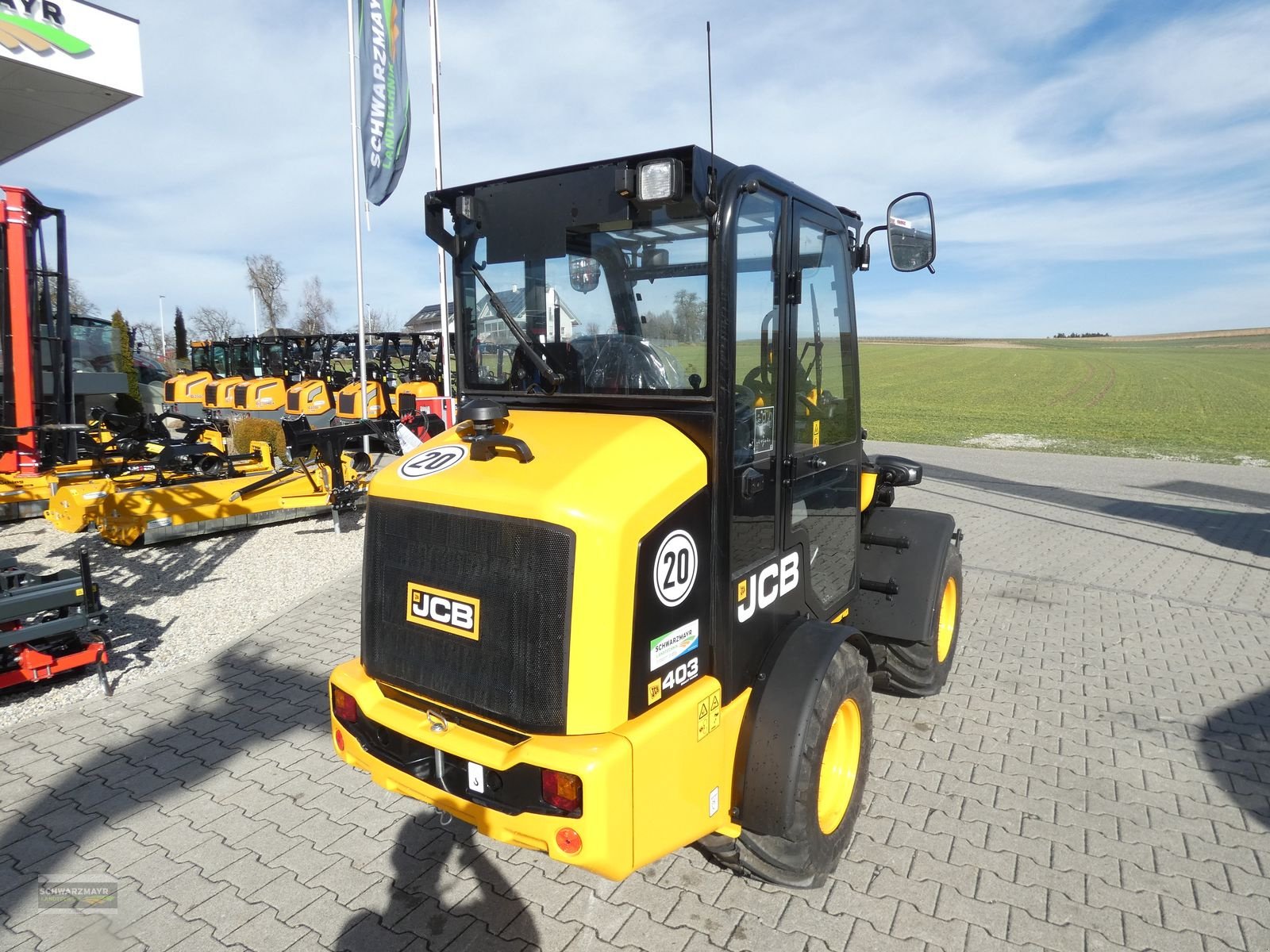 Teleskoplader типа JCB 403 Agri Plus, Neumaschine в Gampern (Фотография 3)