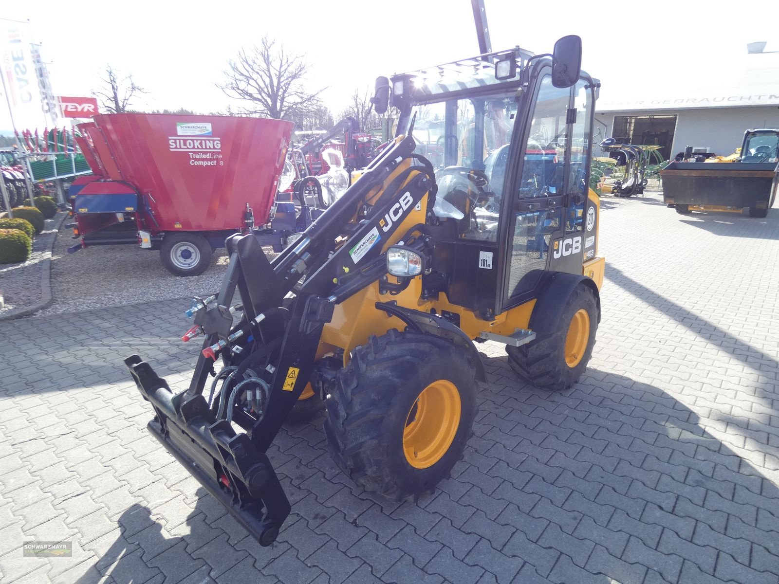 Teleskoplader типа JCB 403 Agri Plus, Neumaschine в Gampern (Фотография 8)