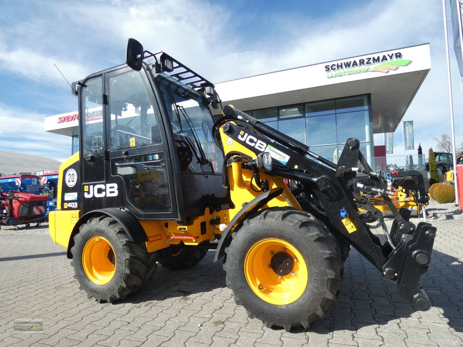 Teleskoplader типа JCB 403 Agri Plus, Neumaschine в Gampern (Фотография 2)