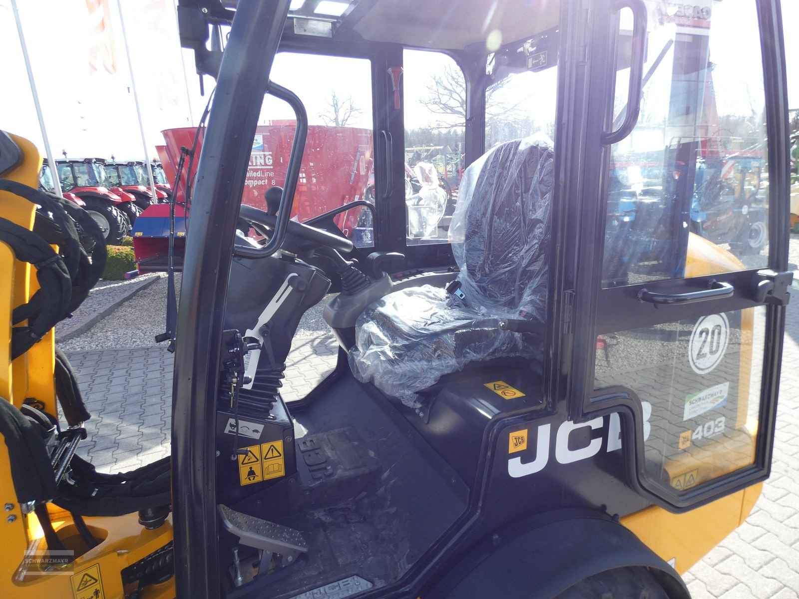 Teleskoplader типа JCB 403 Agri Plus, Neumaschine в Gampern (Фотография 12)