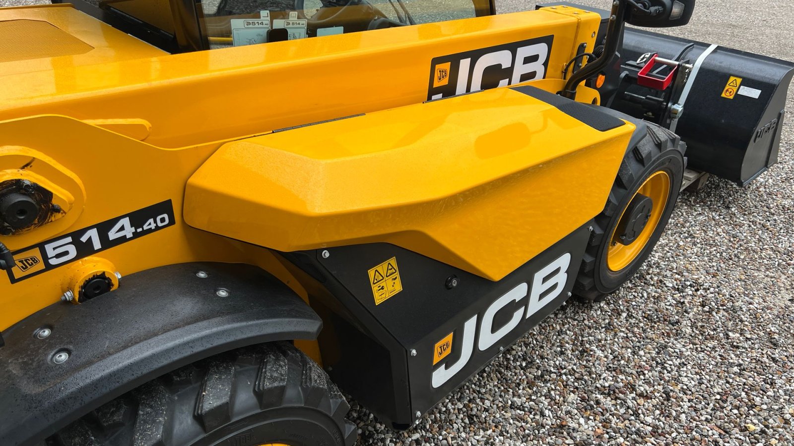Teleskoplader tip JCB 514-40 Agri, Gebrauchtmaschine in Roskilde (Poză 3)
