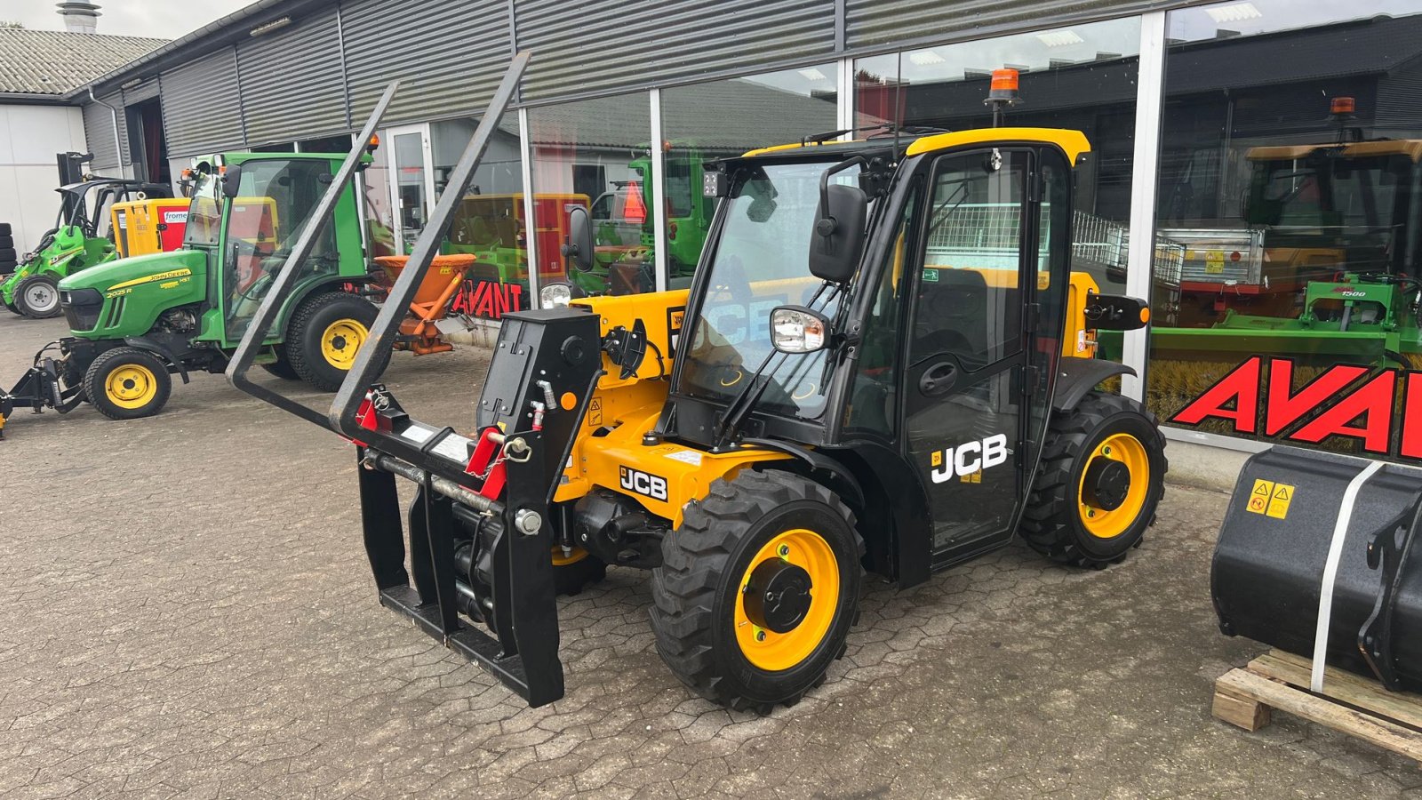 Teleskoplader tip JCB 514-40 Agri, Gebrauchtmaschine in Roskilde (Poză 2)