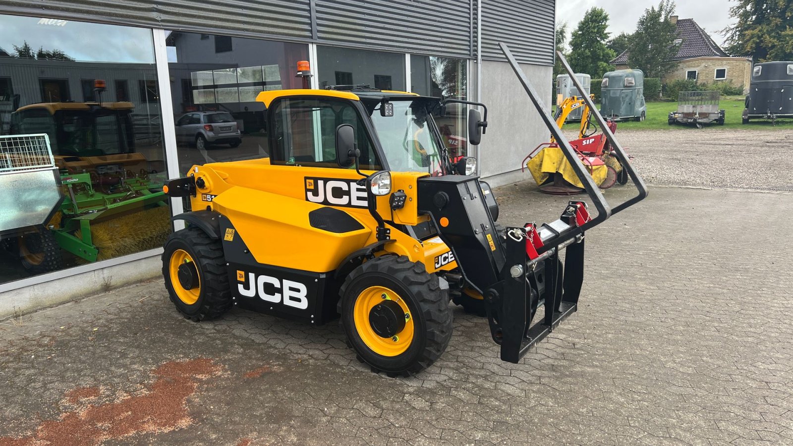 Teleskoplader tip JCB 514-40 Agri, Gebrauchtmaschine in Roskilde (Poză 1)