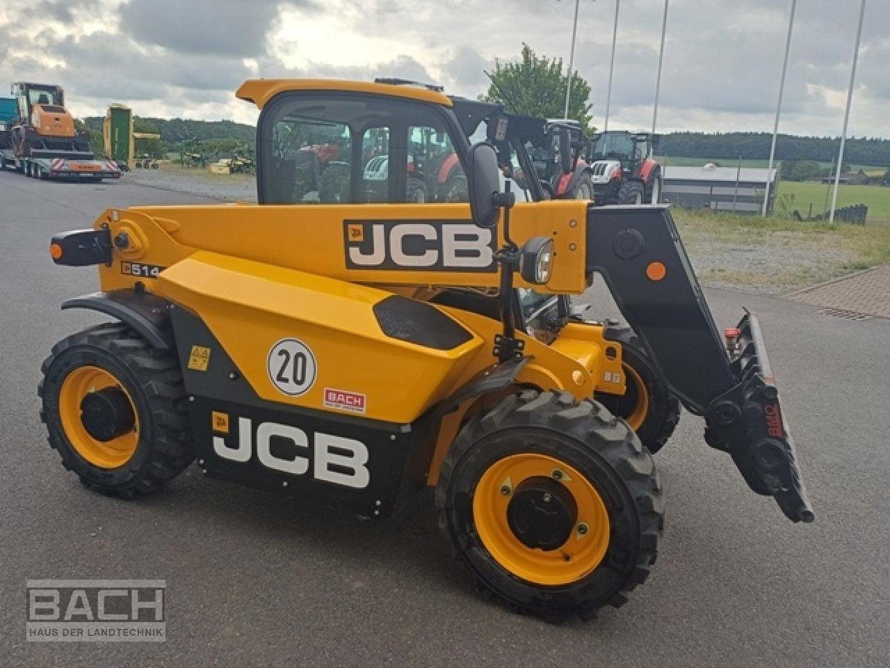 Teleskoplader des Typs JCB 514-40 EUROAUFNAHME, Neumaschine in Boxberg-Seehof (Bild 3)