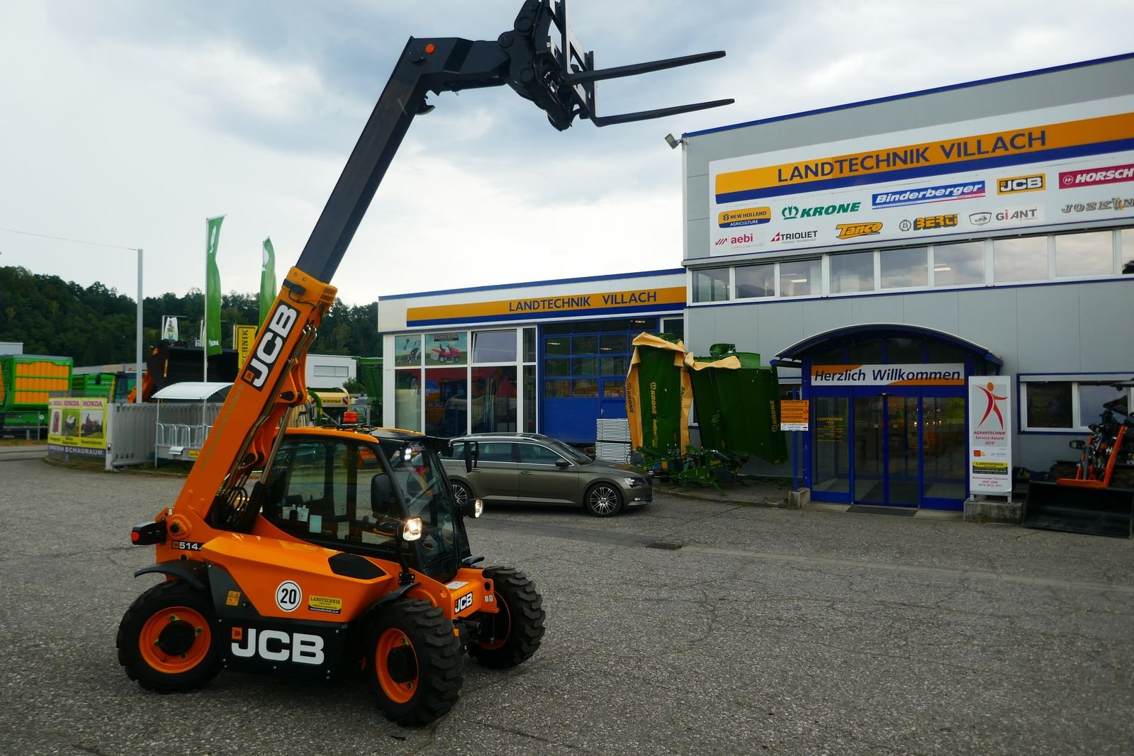 Teleskoplader typu JCB 514-40, Gebrauchtmaschine v Villach (Obrázek 11)