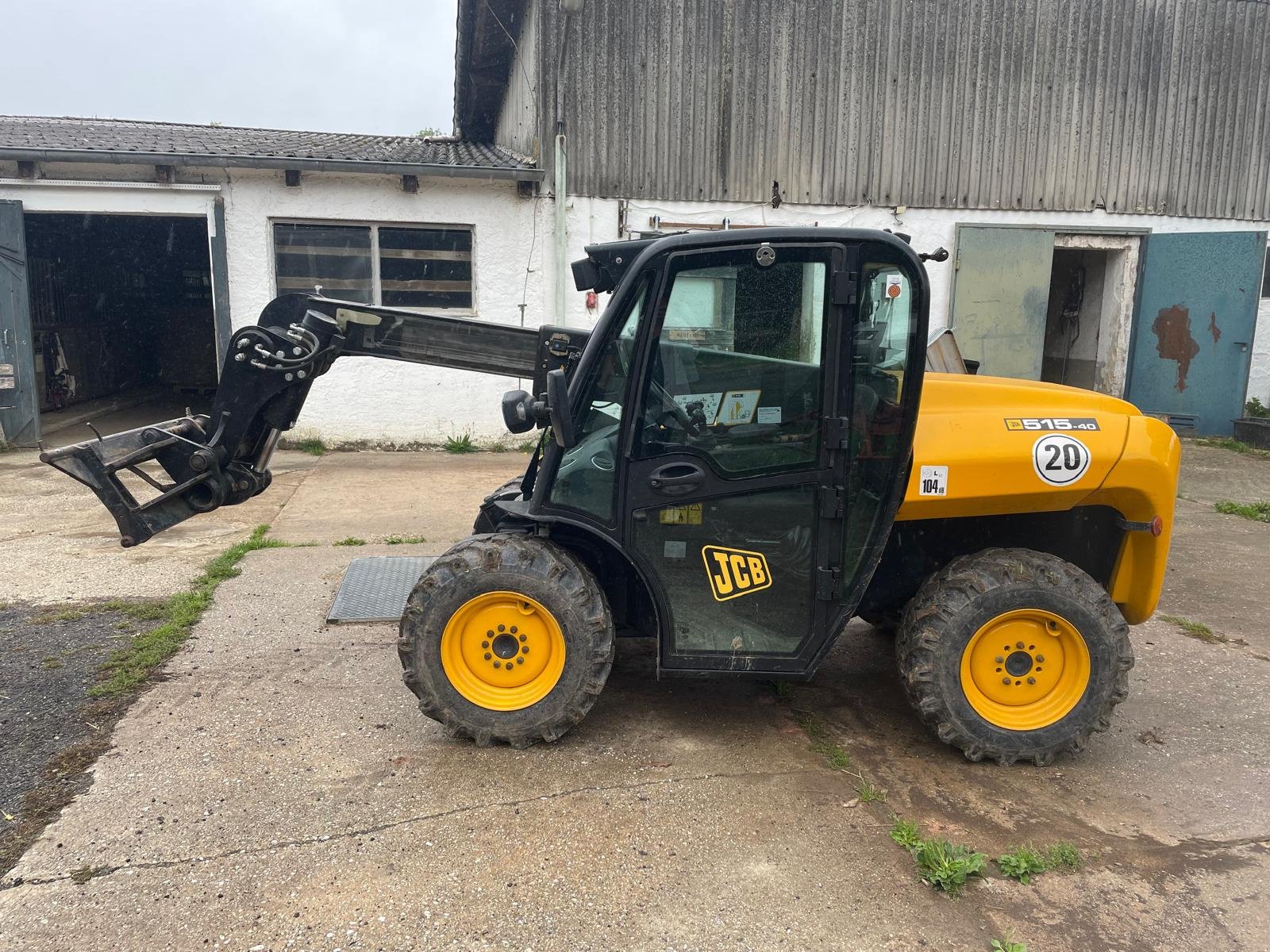 Teleskoplader typu JCB 515-40, Gebrauchtmaschine v Wilsecker (Obrázek 2)