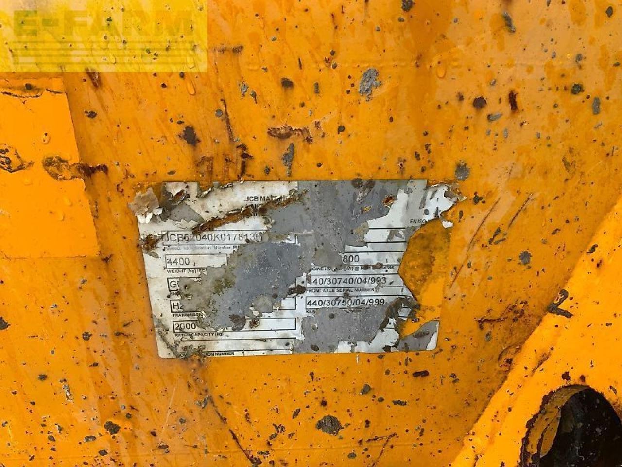 Teleskoplader of the type JCB 520-40 telehandler (st25356), Gebrauchtmaschine in SHAFTESBURY (Picture 13)