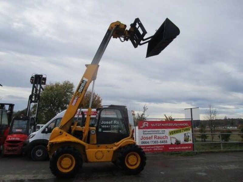 Teleskoplader des Typs JCB 525-50 (2,5 Ton.-5m) Palettengabel + Schaufel, Gebrauchtmaschine in Gnas (Bild 3)