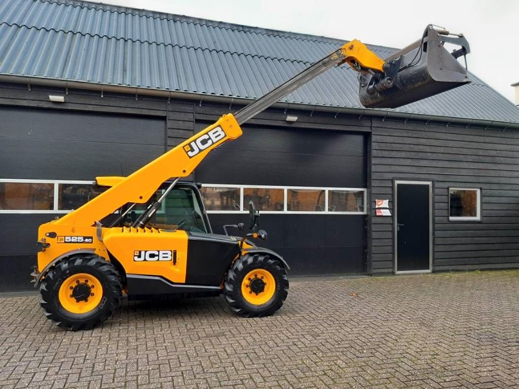 Teleskoplader a típus JCB 525-60 AGRI PLUS - Airco- Pelikaanbak, Gebrauchtmaschine ekkor: Ederveen (Kép 11)