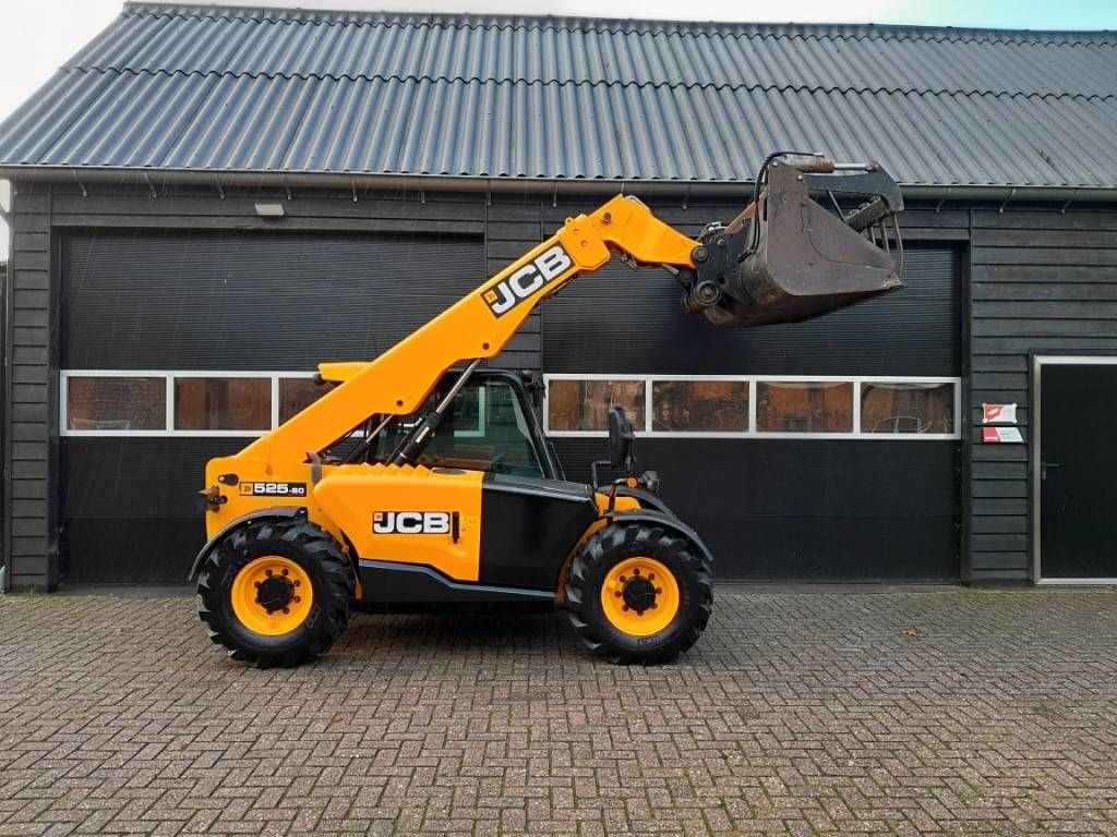 Teleskoplader a típus JCB 525-60 AGRI PLUS - Airco- Pelikaanbak, Gebrauchtmaschine ekkor: Ederveen (Kép 8)