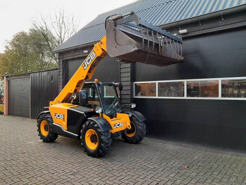 Teleskoplader a típus JCB 525-60 AGRI PLUS - Airco- Pelikaanbak, Gebrauchtmaschine ekkor: Ederveen (Kép 7)
