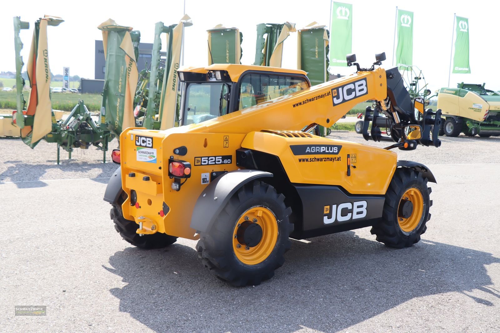 Teleskoplader typu JCB 525-60 AGRI PLUS T5, Neumaschine v Aurolzmünster (Obrázek 3)