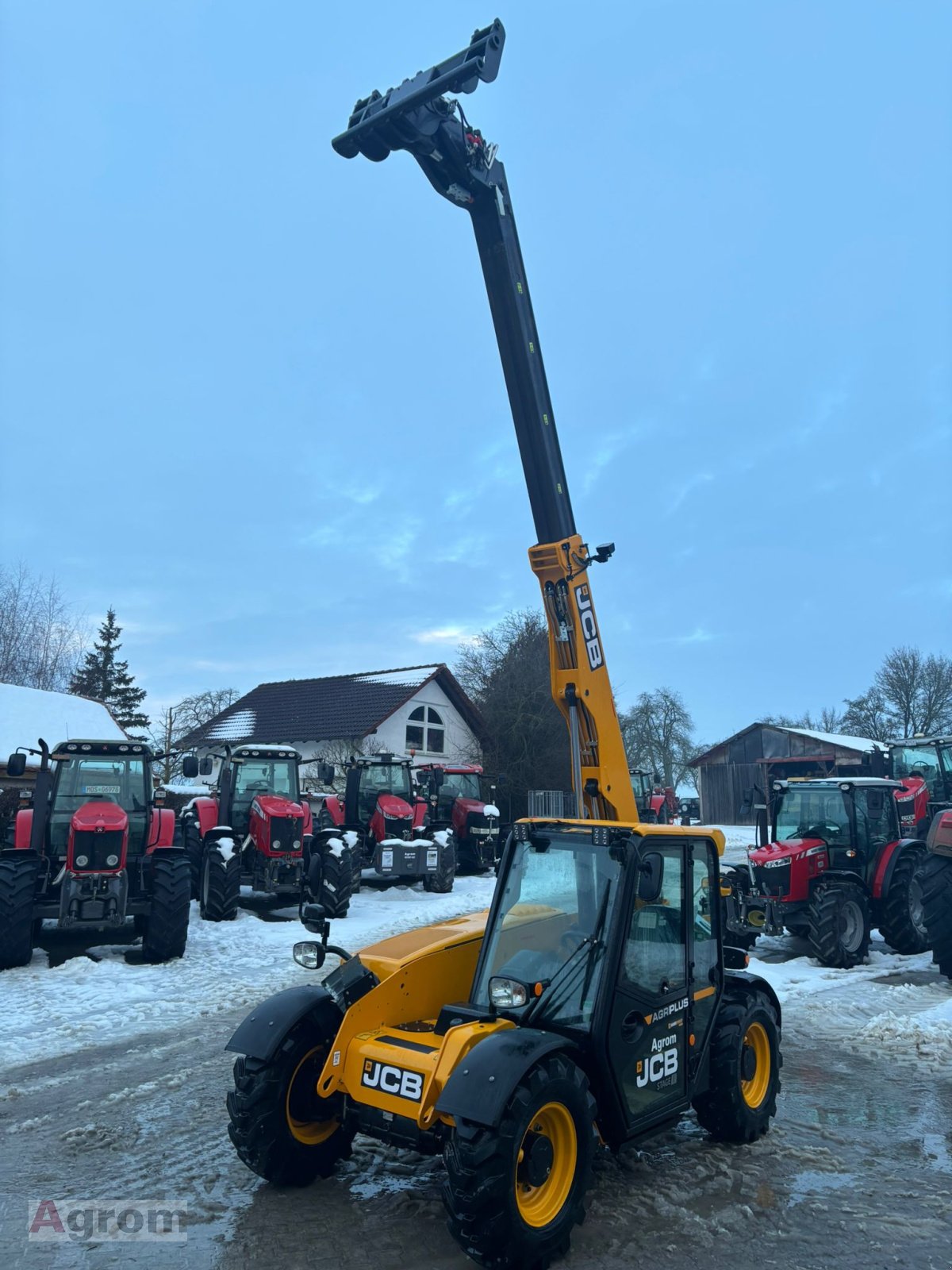 Teleskoplader des Typs JCB 525-60 Agri Plus, Neumaschine in Meißenheim-Kürzell (Bild 5)